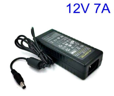 NEW Universial LED Strip 12V 7A 84W Power Supply Charger AC DC Adapter